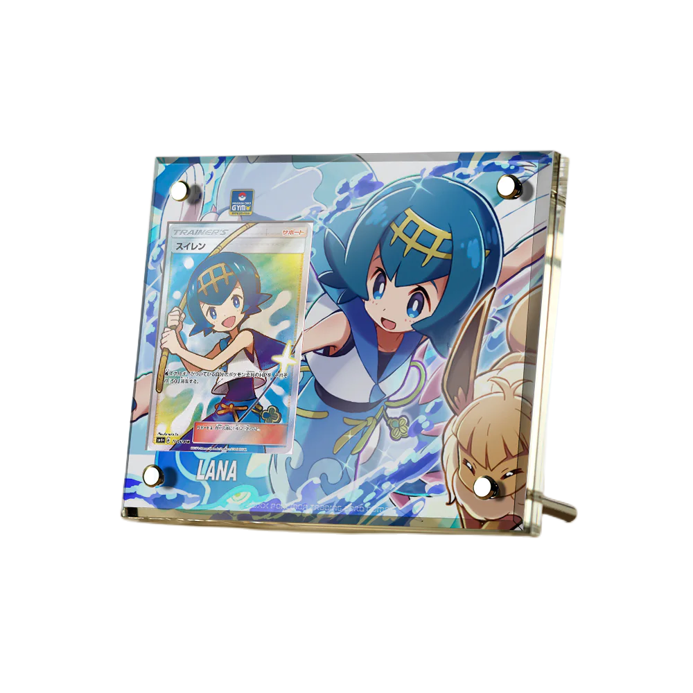 PTCG Pokémon Anime Card Brick Display Stand